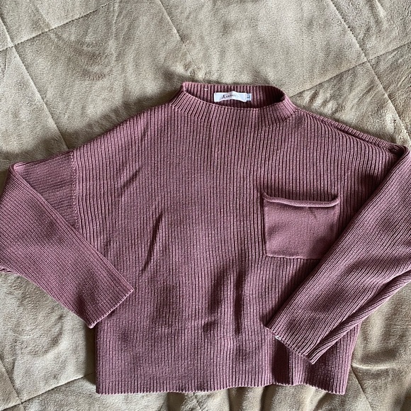 ANRABESS - Long Sleeve Knit Sweater & Oversized Pants Tracksuit Lounge Set - Picture 2 of 9